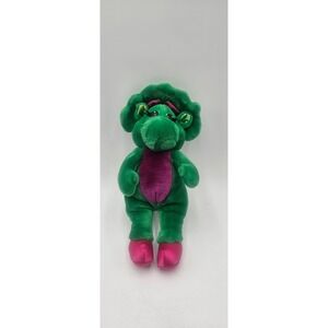 Baby Bop Plush Stuffed Animal Toy Green Purple Pink 1993 The Lyons Group